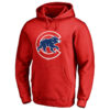 WZY_MLB_Chicago_Cubs_Pullover_Baseball_Hoodie_Red_T3