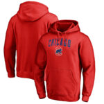 mlb merchandise - MLB Chicago Cubs Pullover Hoodie Red,long sleeve drawstring hooded sweatshirt,two pockets