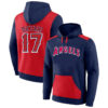 WZY_MLB_Hoodie_Los_Angeles_Angels_Ohtani_Num_17_Red_Blue_C9
