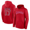 WZY_MLB_Hoodie_Los_Angeles_Angels_Ohtani_Num_17_Red_C6