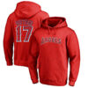 WZY_MLB_Hoodie_Los_Angeles_Angels_Shohei_Ohtani_Num_17_Red_C1