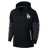 WZY_MLB_Jersey_Los_Angeles_Dodgers_Zip_UP_Hoodie_Black_T8