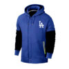 WZY_MLB_Jersey_Los_Angeles_Dodgers_Zip_UP_Hoodie_Blue_T9
