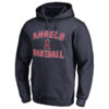 WZY_MLB_Los_Angeles_Angels_Baseball_Hoodie_Dark_Blue_T5