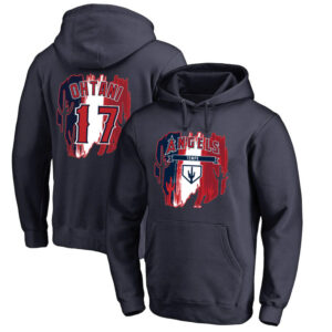 MLB Los Angeles Angels Tempe Shohei Ohtani Baseball Hoodie,long sleeve baseball drawstring hooded sweatshirt with two pockets