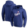 WZY_MLB_Los_Angeles_Dodgers_Pullover_Baseball_Hoodie_Blue_T6