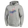 WZY_MLB_Los_Angeles_Dodgers_Pullover_Merchandise_Hoodie_Grey_T8