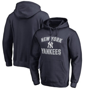 MLB jersey - MLB New York Yankees Baseball Hoodie Dark Blue,long sleeve drawstring hooded baseball apparel with front pockets