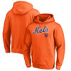 WZY_MLB_Pullover_Hoodie_New_York_Mets_Hooded_Sweatshirt_Orange_T4