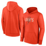 MLB official licensed merchandise - MLB San Francisco Giants Pullover Hoodie Orange,long sleeve drawstring hooded baseball gear with two front pockets