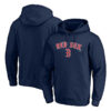 WZY_MLB_Team_Boston_Red_Sox_Baseball_Hoodie_Blue_T8