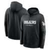 WZY_MLB_Team_Los_Angeles_Dodgers_Baseball_Hoodie_Black_W9