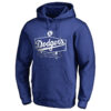 WZY_MLB_Team_Los_Angeles_Dodgers_Baseball_Hoodie_Blue_W11