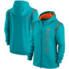 WZY_NFL_Apparel_Miami_Dolphins_Zip_UP_Hoodie_Green_T17