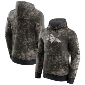 NFL Camouflage Hoodie Denver Broncos Jersey Black,Classic Team Logo - Long Sleeve Unisex Adult Pullover Hoodie - Officially Licensed NFL Apparel