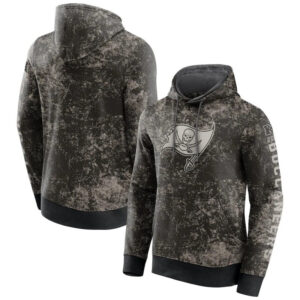 NFL Camouflage Hoodie Tampa Bay Buccaneers Jersey Black,Classic Team Logo - Long Sleeve Unisex Adult Pullover Hoodie - Officially Licensed NFL Apparel