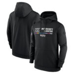 NFL apparel - NFL Crucial Catch Washington Commanders Jersey Hoodie Black,long sleeve drawstring hooded baseball sweatshirt with front pockets