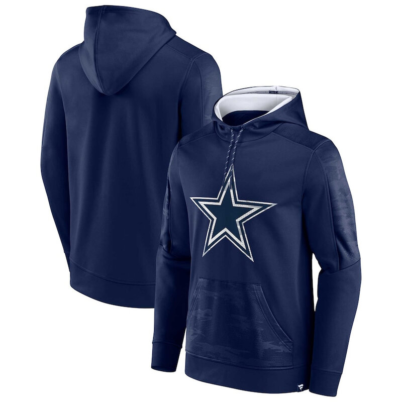 Officially Licensed NFL Dallas Cowboys American Football Hoodies Blue,Long Sleeve 3D Graphic Hooded Sweatshirt for Unisex america football hoodie merchandise
