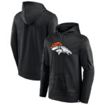 Officially Licensed NFL Denver Broncos American Football Hoodies Black,Long Sleeve 3D Graphic Hooded Sweatshirt for Unisex america football hoodie merchandise