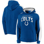 NFL Football Hoodie Indianapolis Colts Jersey Blue,Classic Team Logo - Long Sleeve Unisex Adult Pullover Hoodie - Officially Licensed NFL Apparel