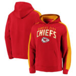 NFL Football Hoodie Kansas City Chiefs Jersey Red,Classic Team Logo - Long Sleeve Unisex Adult Pullover Hoodie - Officially Licensed NFL Apparel