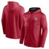 WZY_NFL_Football_Wear_San_Francisco_49ers_Zip_UP_Hoodie_Red_Q12