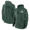 WZY_NFL_Full_Zip_Green_Bay_Packers_Hooded_Sweatshirt_Green_T27