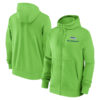 WZY_NFL_Full_Zip_Seattle_Seahawks_Hooded_Sweatshirt_Green_T20