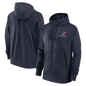 NFL merchandise Team Logo Tennessee Titans full zip up hoodie - long sleeve hooded sweatshirt
