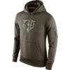 WZY_NFL_Gear_Chicago_Bears_Football_Hoodie_Army_Green_G2