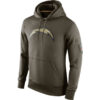 WZY_NFL_Gear_Los_Angeles_Chargers_Football_Hoodie_Army_Green_G10