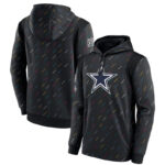 NFL Team apparel - NFL Hoodie Dallas Cowboys Football Wear Black,long sleeve drawstring hooded Football wear with front pockets