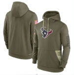 America National Football League NFL merchandise Houston Texans drawstring pullover Hoodie Arm Green