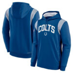 NFL Team apparel - NFL Jersey Hoodie Indianapolis Colts Football Wear Blue,long sleeve drawstring hooded Football wear with front pockets