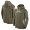 WZY_NFL_Los_Angeles_Chargers_Pullover_Hoodie_Army_Green_R18