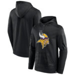 Officially Licensed NFL Minnesota Vikings American Football Hoodies Black,Long Sleeve 3D Graphic Hooded Sweatshirt for Unisex america football hoodie merchandise