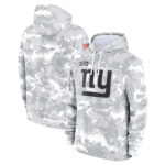 NFL Official licensed merchandise New York Giants drawstring pullover Hoodie Camo Grey
