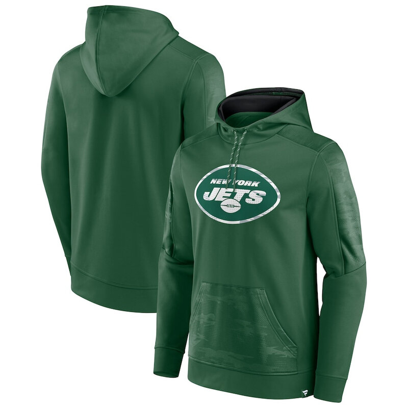 Officially Licensed NFL New York Jets American Football Hoodies Green,Long Sleeve 3D Graphic Hooded Sweatshirt for Unisex america football hoodie merchandise