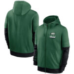 NFL Official Licensed NFL New York Jets Full Zip UP Hoodie Green - america National Football League football Gear Apparel