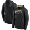 WZY_NFL_Pullover_Hoodie_New_Orleans_Saints_Football_Wear_Black_W6