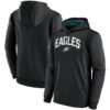 WZY_NFL_Pullover_Hoodie_Philadelphia_Eagles_Football_Wear_Black_W29