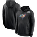 NFL apparel - NFL Tampa Bay Buccaneers Crucial Catch Football Hoodie Black,long sleeve drawstring hooded baseball sweatshirt with front pockets