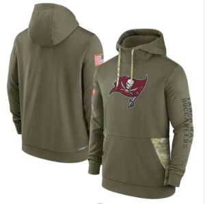 America National Football League NFL merchandise Tampa Bay Buccaneers drawstring pullover Hoodie Arm Green