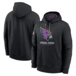 classic NFL fan gear Arizona Cardinals team logo 3D print pullover hoodie kangaroo pouch