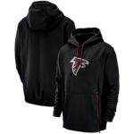 Officially Licensed NFL Team Hoodie Atlanta Falcons Football Apparel Black,Long Sleeve 3D Graphic Hooded Sweatshirt for Unisex america football hoodie merchandise