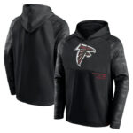 Officially Licensed NFL Team Hoodie Atlanta Falcons Football Gear Black,Long Sleeve 3D Graphic Hooded Sweatshirt for Unisex america football hoodie merchandise