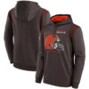 WZY_NFL_Team_Hoodie_Cleveland_Browns_Football_Wear_Brown_T34