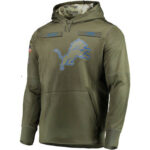 NFL apparel - NFL Team Hoodie Detroit Lions Apparel Arm Green,long sleeve drawstring hooded baseball sweatshirt with front pockets