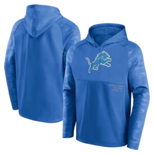 Officially Licensed NFL Team Hoodie Detroit Lions Football Gear Blue,Long Sleeve 3D Graphic Hooded Sweatshirt for Unisex america football hoodie merchandise 