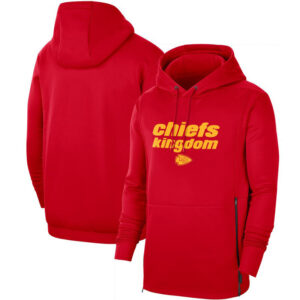 Officially Licensed NFL Team Hoodie Kansas City Chiefs Kingdom Apparel Red,Long Sleeve 3D Graphic Hooded Sweatshirt for Unisex america football hoodie merchandise 